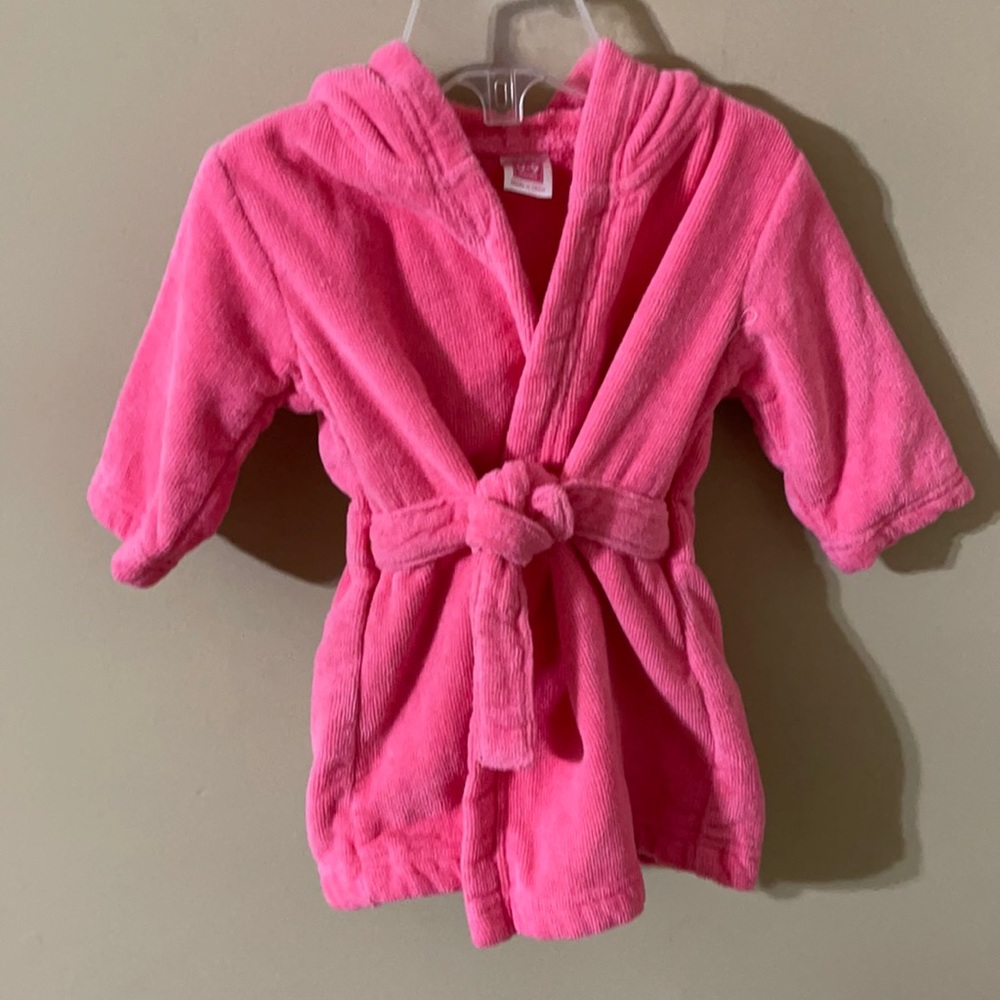Girl’s Pink Bathrobe